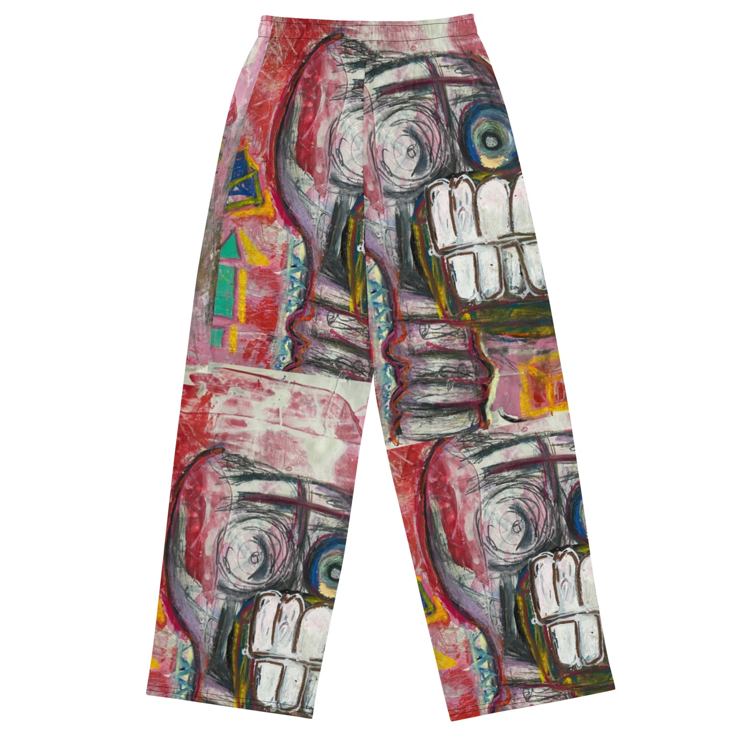 Property of BA All-over print unisex wide-leg pants